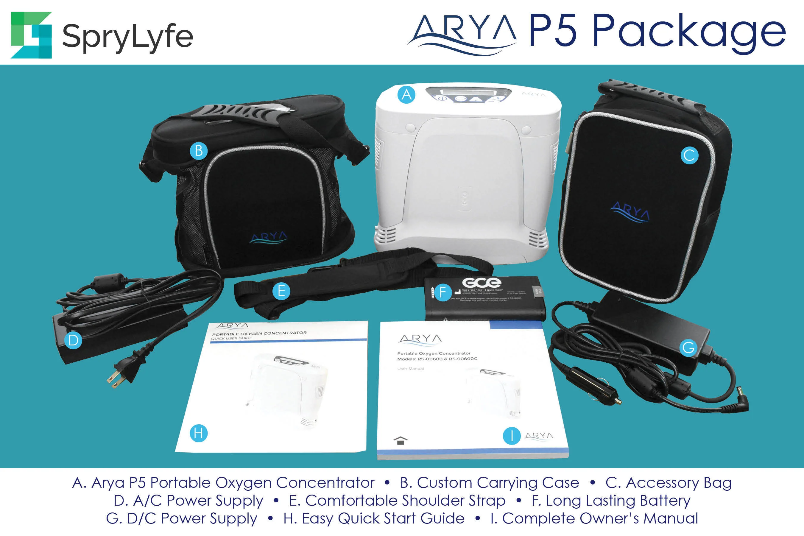 ARYA P5 Portable Oxygen Concentrator - Image 4